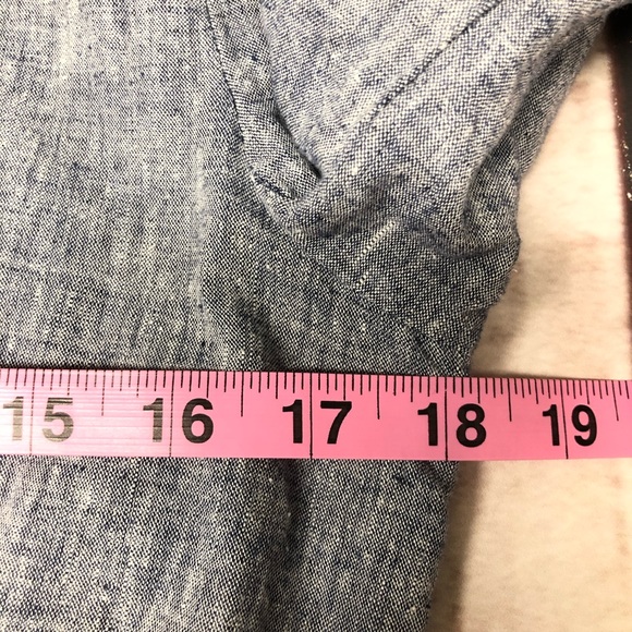 CARTONNIER Women’s Blue Linen Blazer - Picture 7 of 8